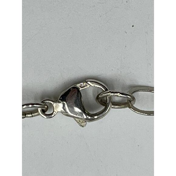 Providence Chain Company PC Sterling Silver Long Oval Link Chain Necklace 100” - Picture 8 of 15